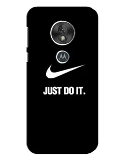 Чехол для Motorola MOTO G7 Play с картинкой «Классический принт Nike» Чехол для Motorola MOTO G7 Play с картинкой «Классический принт Nike»