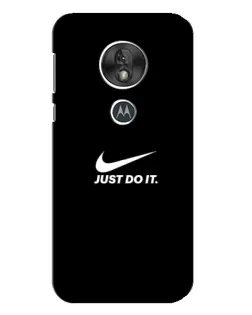 Чехол для Motorola MOTO G7 Play с картинкой «Минимализм от Nike» Чехол для Motorola MOTO G7 Play с картинкой «Минимализм от Nike»