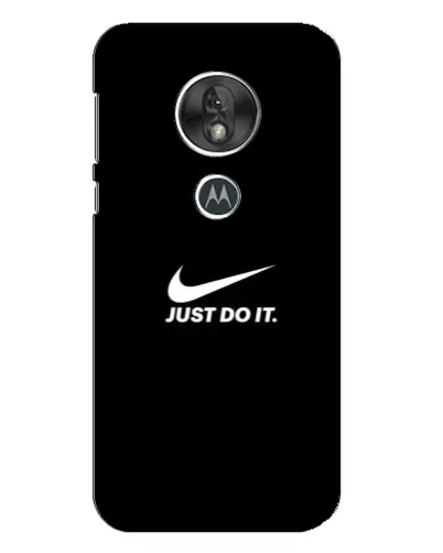 Чехол для Motorola MOTO G7 Play с картинкой «Минимализм от Nike»