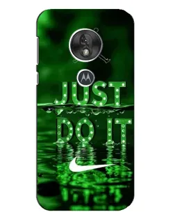 Чехол для Motorola MOTO G7 Play с картинкой «Зеленый неоновый Nike» Чехол для Motorola MOTO G7 Play с картинкой «Зеленый неоновый Nike»