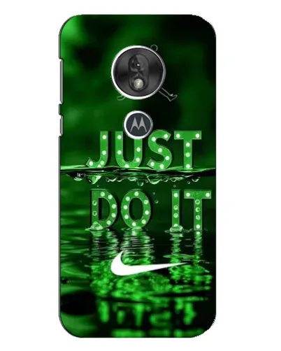 Чехол для Motorola MOTO G7 Play с картинкой «Зеленый неоновый Nike»