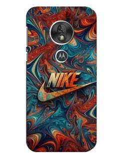 Чехол для Motorola MOTO G7 Play с картинкой «Nike в абстракции» Чехол для Motorola MOTO G7 Play с картинкой «Nike в абстракции»
