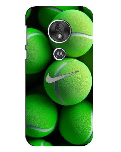 Чехол для Motorola MOTO G7 Play с картинкой «Теннисные мячи Найк»