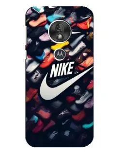 Чехол для Motorola MOTO G7 Play с картинкой «Коллекция кроссовок Nike» Чехол для Motorola MOTO G7 Play с картинкой «Коллекция кроссовок Nike»