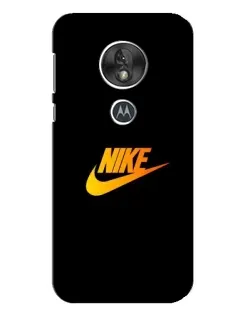 Чехол для Motorola MOTO G7 Play с картинкой «Золотой логотип Nike» Чехол для Motorola MOTO G7 Play с картинкой «Золотой логотип Nike»