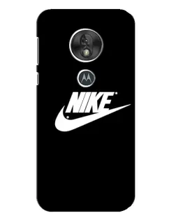 Чехол для Motorola MOTO G7 Play с картинкой «Мазки краски Nike» Чехол для Motorola MOTO G7 Play с картинкой «Мазки краски Nike»