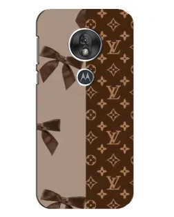 Чехол для Motorola MOTO G7 Play с картинкой «Louis Vuitton — банты»