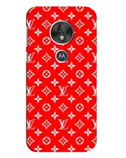 Чехол для Motorola MOTO G7 Play с картинкой «Яркий паттерн LV»