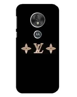 Чехол для Motorola MOTO G7 Play с картинкой «Louis Vuitton — минимализм»