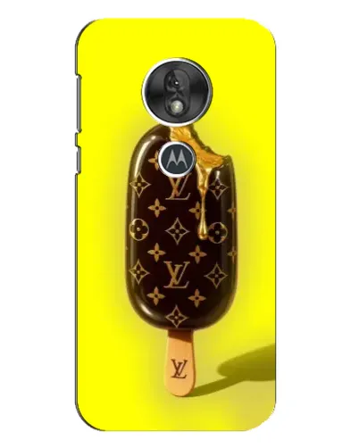 Чехол для Motorola MOTO G7 Play с картинкой «Мороженое от LV» Чехол для Motorola MOTO G7 Play с картинкой «Мороженое от LV»