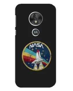 Чехол для Motorola MOTO G7 Play с картинкой «NASA — эмблема миссии» Чехол для Motorola MOTO G7 Play с картинкой «NASA — эмблема миссии»