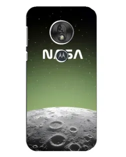 Чехол для Motorola MOTO G7 Play с картинкой «NASA — лунный градиент»