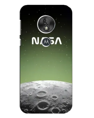 Чехол для Motorola MOTO G7 Play с картинкой «NASA — лунный градиент»
