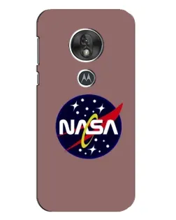 Чехол для Motorola MOTO G7 Play с картинкой «NASA — ретро космос»