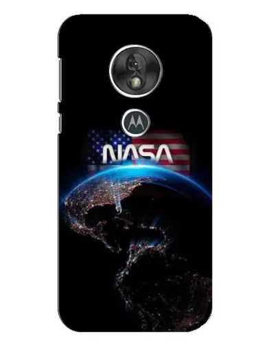 Чехол для Motorola MOTO G7 Play с картинкой «Земля из космоса NASA»