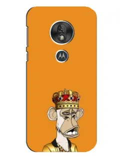 Чехол для Motorola MOTO G7 Play с картинкой «Золотая обезьяна Bored Ape»