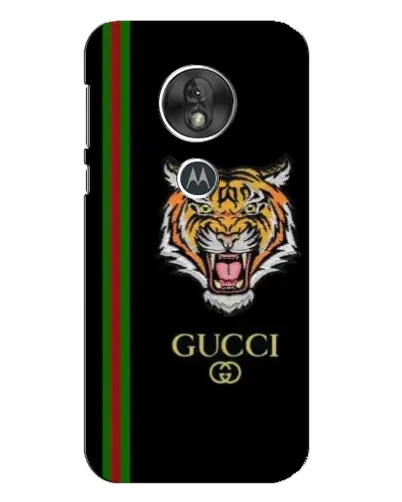 Чехол для Motorola MOTO G7 Play с картинкой «Тигр Gucci»