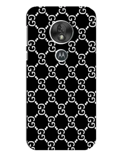 Чехол для Motorola MOTO G7 Play с картинкой «Gucci — сетчатый паттерн»