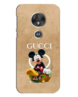 Чехол для Motorola MOTO G7 Play с картинкой «Микки Маус Gucci — крафт»