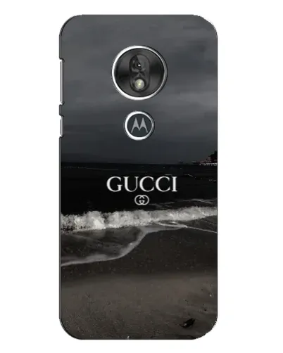 Чехол для Motorola MOTO G7 Play с картинкой «Gucci — морской прибой»