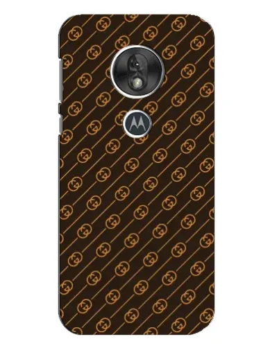 Чехол для Motorola MOTO G7 Play с картинкой «Gucci — золотые диагонали»