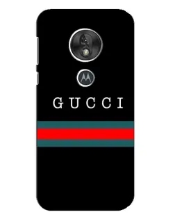 Чехол для Motorola MOTO G7 Play с картинкой «Gucci — красный пояс»
