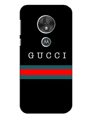 Чехол для Motorola MOTO G7 Play с картинкой «Gucci — красный пояс»