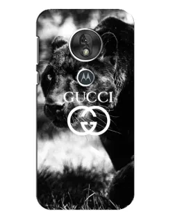 Чехол для Motorola MOTO G7 Play с картинкой «Gucci — дикая природа»