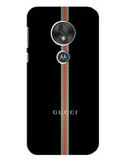 Чехол для Motorola MOTO G7 Play с картинкой «Gucci — строгая линия»