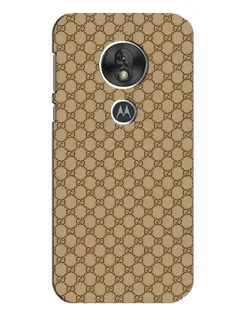 Чехол для Motorola MOTO G7 Play с картинкой «Gucci — классический беж»