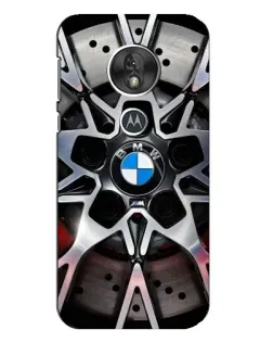 Чехол для Motorola MOTO G7 Play с картинкой «BMW — деталь диска»