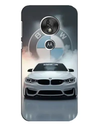 Чехол для Motorola MOTO G7 Play с картинкой «BMW в белом дыму» Чехол для Motorola MOTO G7 Play с картинкой «BMW в белом дыму»