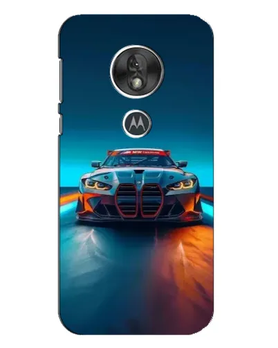 Чехол для Motorola MOTO G7 Play с картинкой «BMW — огни неона» Чехол для Motorola MOTO G7 Play с картинкой «BMW — огни неона»