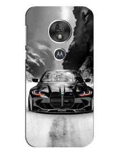 Чехол для Motorola MOTO G7 Play с картинкой «BMW — акварельный дрифт»