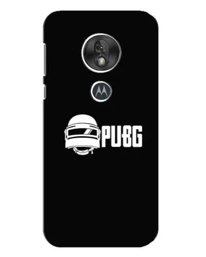 Чехол для Motorola MOTO G7 Play с картинкой «PUBG — классический лого»