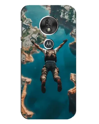 Чехол для Motorola MOTO G7 Play с картинкой «PUBG — свободное падение»