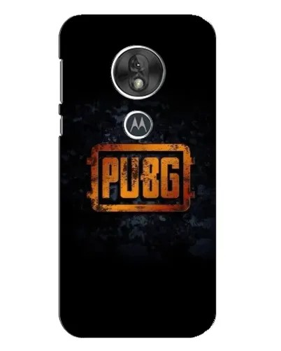Чехол для Motorola MOTO G7 Play с картинкой «PUBG — золотой логотип»