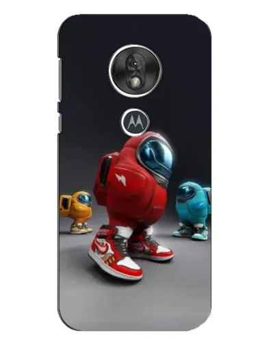 Чехол для Motorola MOTO G7 Play с картинкой «Among Us — 3D стиль»
