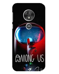Чехол для Motorola MOTO G7 Play с картинкой «Красный импостер — макро» Чехол для Motorola MOTO G7 Play с картинкой «Красный импостер — макро»
