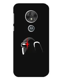 Чехол для Motorola MOTO G7 Play с картинкой «Among Us шлем» Чехол для Motorola MOTO G7 Play с картинкой «Among Us шлем»