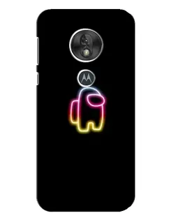 Чехол для Motorola MOTO G7 Play с картинкой «Among Us градиент» Чехол для Motorola MOTO G7 Play с картинкой «Among Us градиент»