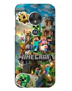 Чехол для Motorola MOTO G7 Play с картинкой «Замок Minecraft» Чехол для Motorola MOTO G7 Play с картинкой «Замок Minecraft»