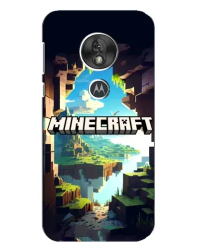Чехол для Motorola MOTO G7 Play с картинкой «Пещера Майнкрафт» Чехол для Motorola MOTO G7 Play с картинкой «Пещера Майнкрафт»