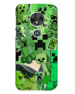 Чехол для Motorola MOTO G7 Play с картинкой «Криперы Minecraft» Чехол для Motorola MOTO G7 Play с картинкой «Криперы Minecraft»