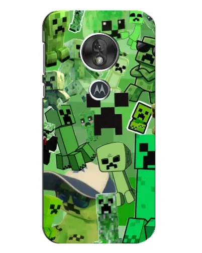 Чехол для Motorola MOTO G7 Play с картинкой «Криперы Minecraft» Чехол для Motorola MOTO G7 Play с картинкой «Криперы Minecraft»