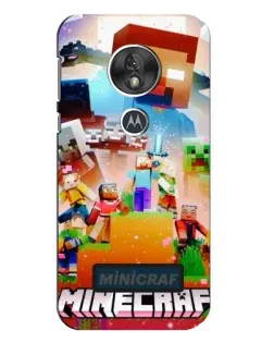 Чехол для Motorola MOTO G7 Play с картинкой «Minecraft герои игры» Чехол для Motorola MOTO G7 Play с картинкой «Minecraft герои игры»