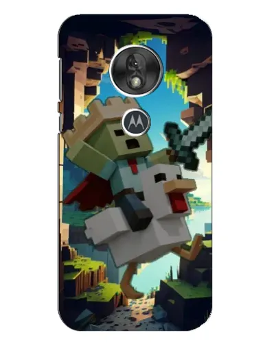 Чехол для Motorola MOTO G7 Play с картинкой «Стив и гусь» Чехол для Motorola MOTO G7 Play с картинкой «Стив и гусь»