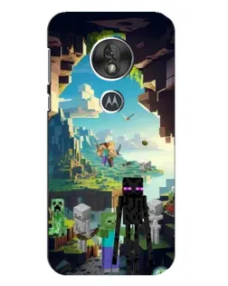 Чехол для Motorola MOTO G7 Play с картинкой «Эндермен в лесу» Чехол для Motorola MOTO G7 Play с картинкой «Эндермен в лесу»
