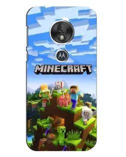 Чехол для Motorola MOTO G7 Play с картинкой «Minecraft классический мир» Чехол для Motorola MOTO G7 Play с картинкой «Minecraft классический мир»