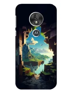 Чехол для Motorola MOTO G7 Play с картинкой «Вид из пещеры» Чехол для Motorola MOTO G7 Play с картинкой «Вид из пещеры»